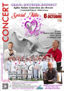 affiche du concert bel canto